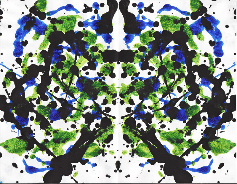 Symmetrical Ink Blots