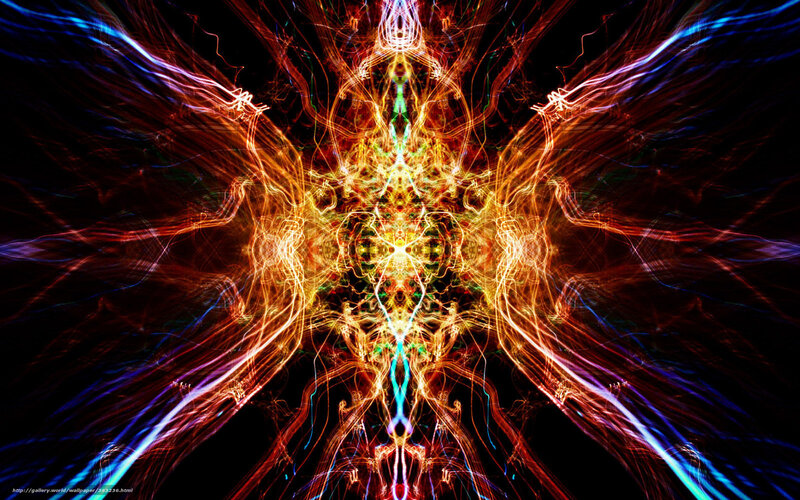 Symmetrical Light Patterns — Black