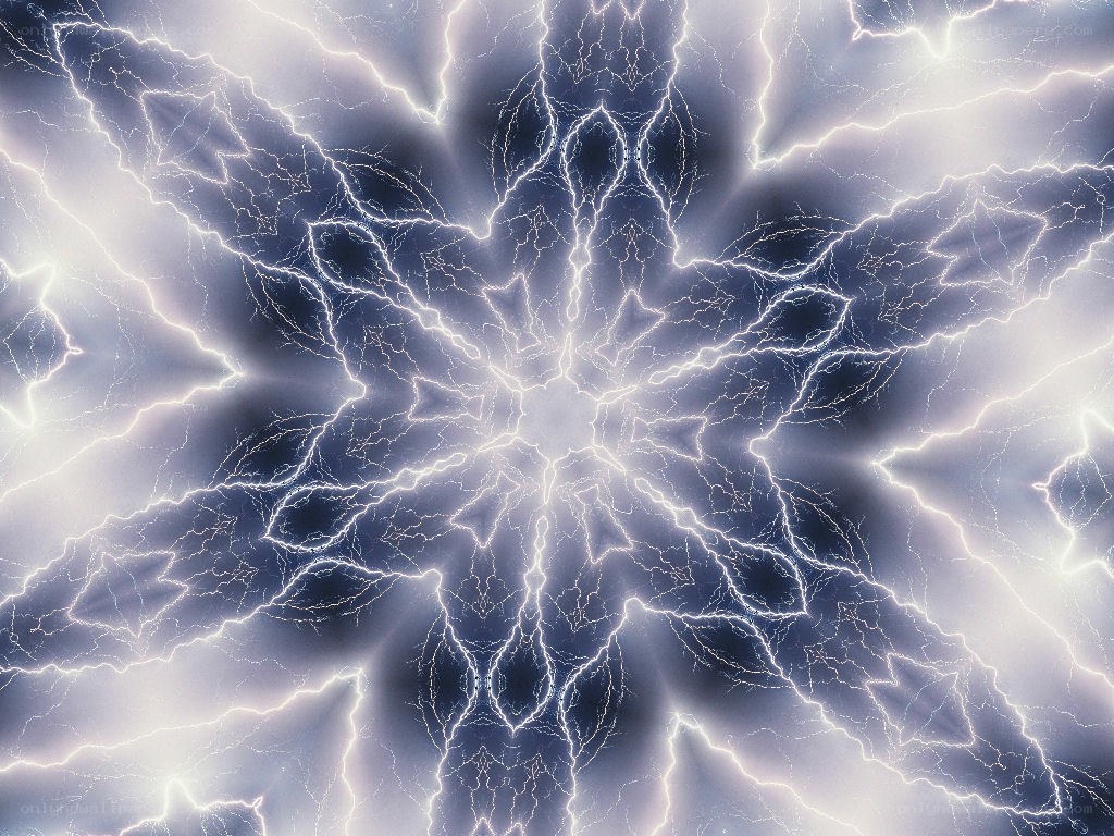 Symmetrical lightning fractal