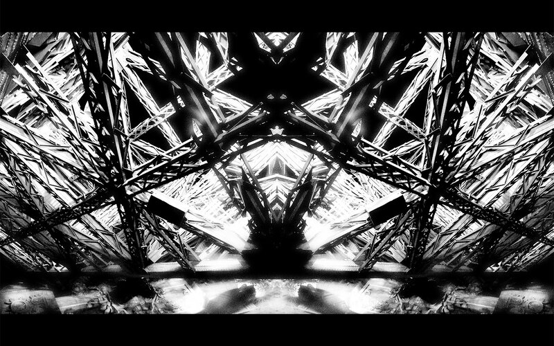 Symmetrical Metal Structure