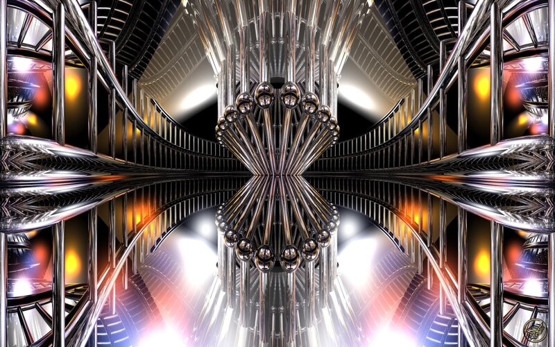 Symmetrical Metallic Structure