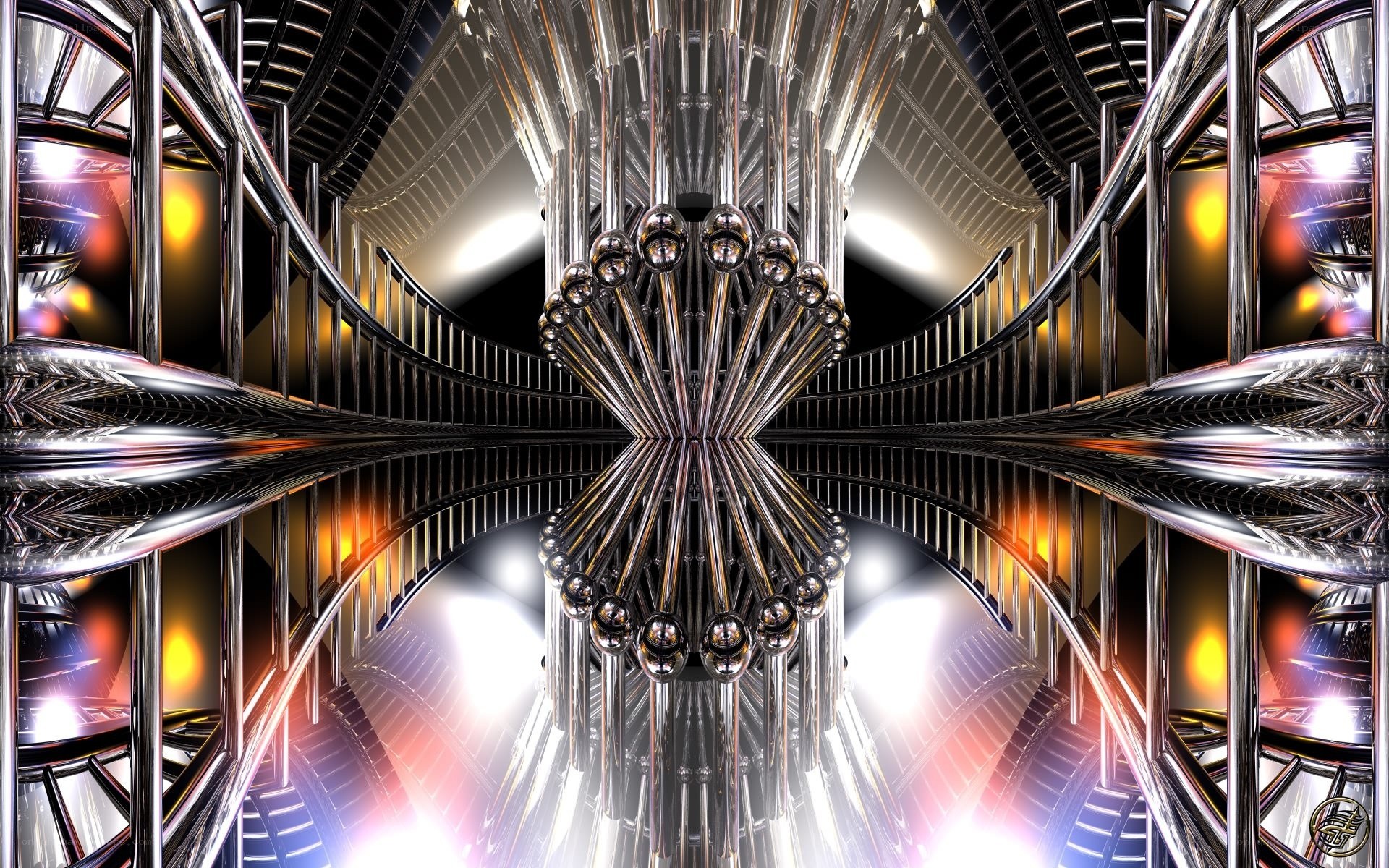 Symmetrical metallic tunnel