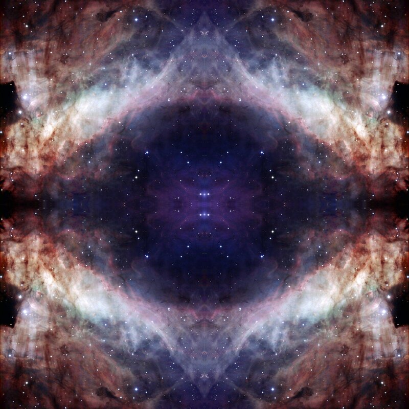 Symmetrical Nebula Pattern