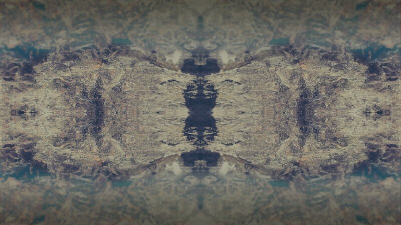 Symmetrical Rock Formation — Brown