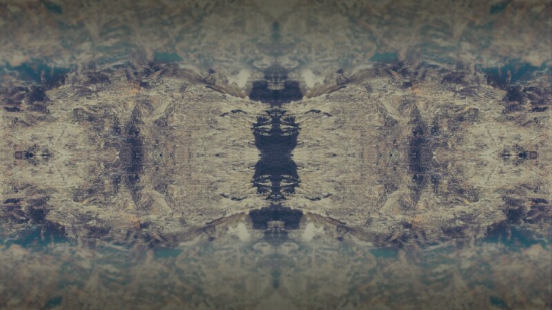 symmetrical rock texture pattern