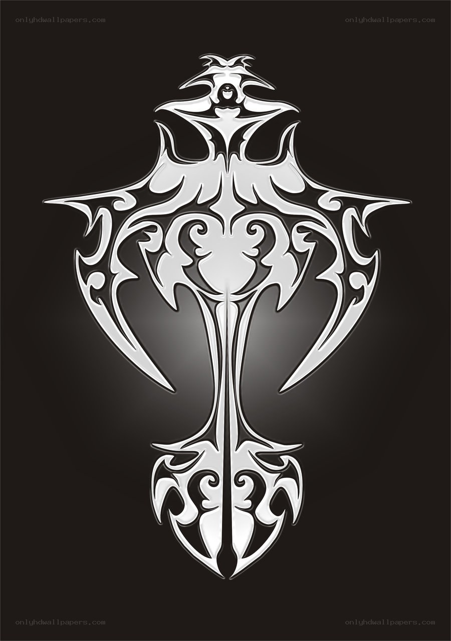 symmetrical tribal design