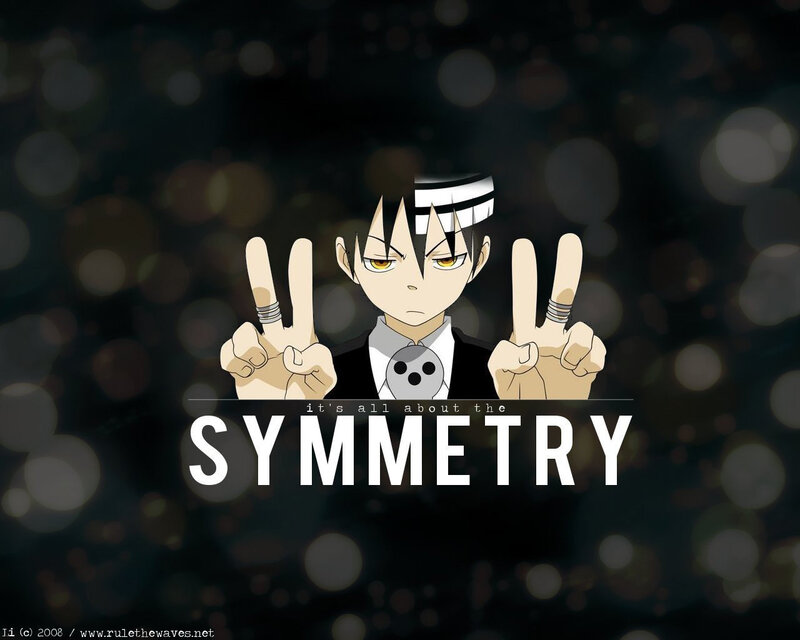 Symmetry anime character