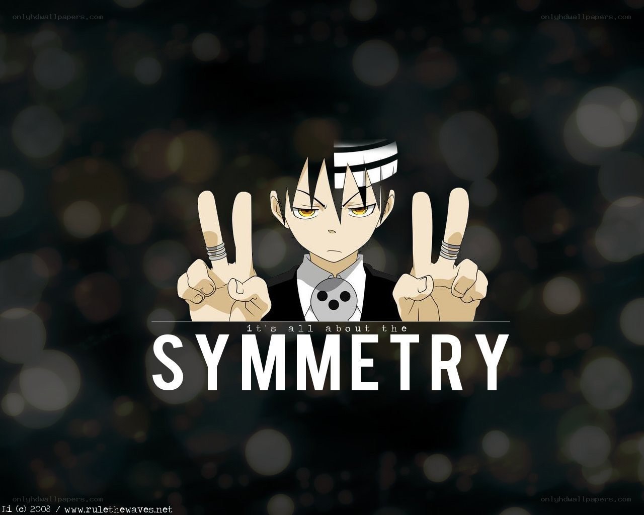 Symmetry anime character