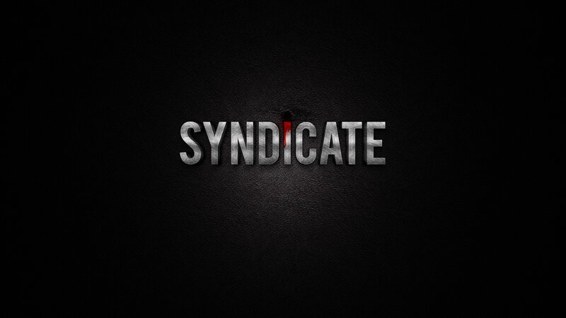 Syndicate logo with red accent