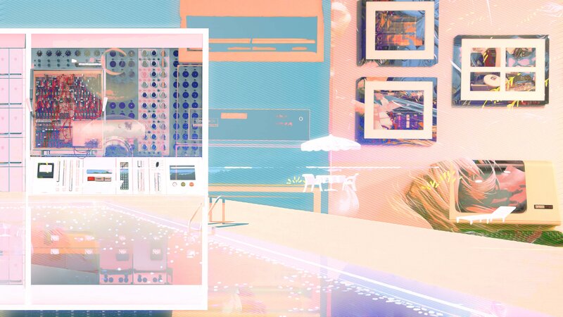 Synthesizer in Room