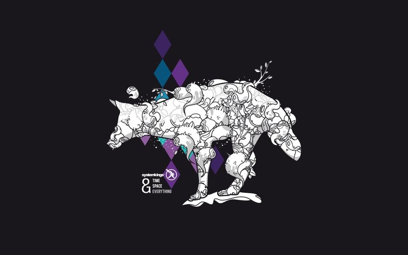 System Kings artwork with animal design
