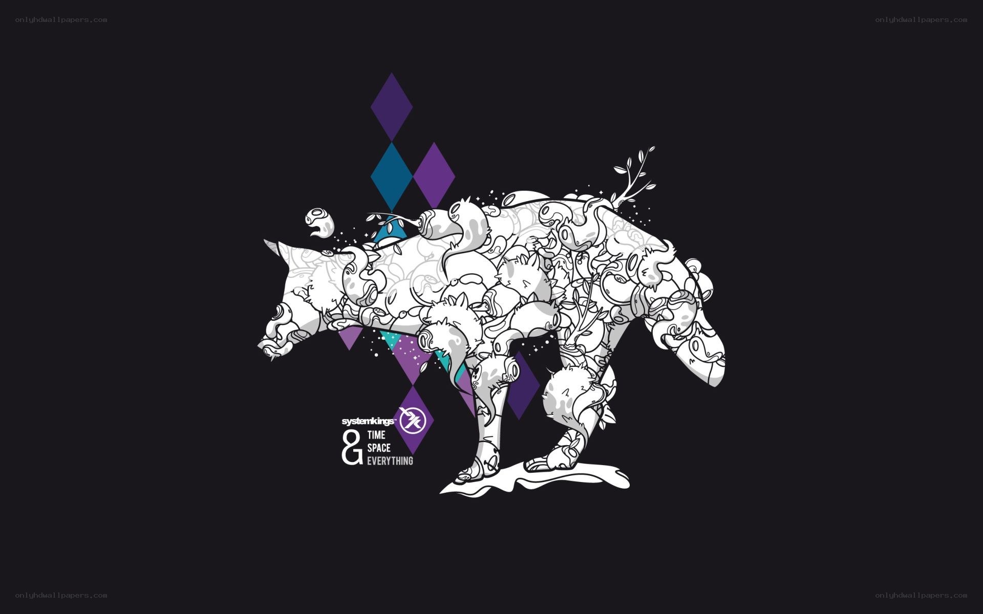System Kings artwork with animal design