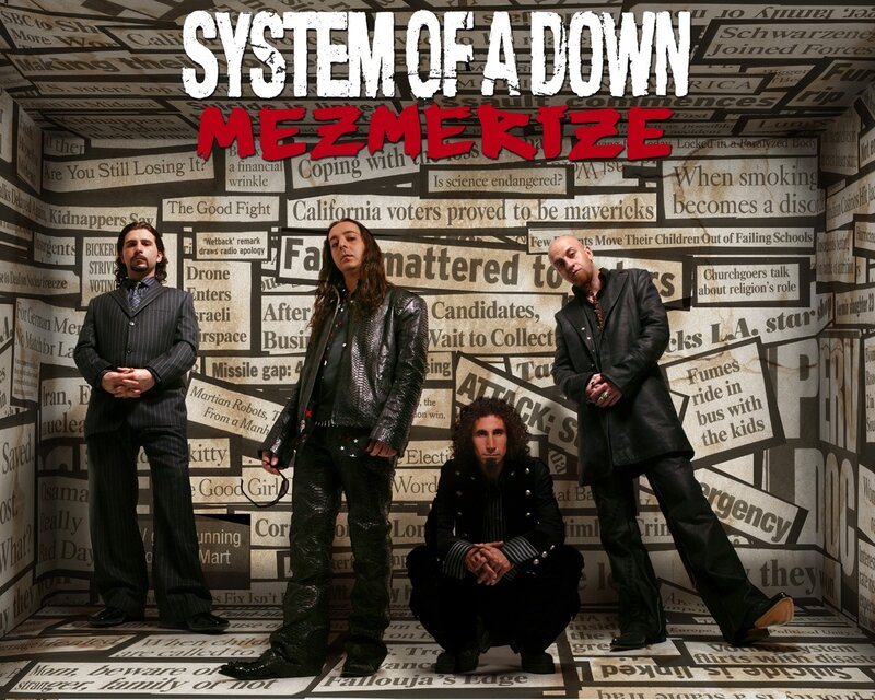System of a Down band photo