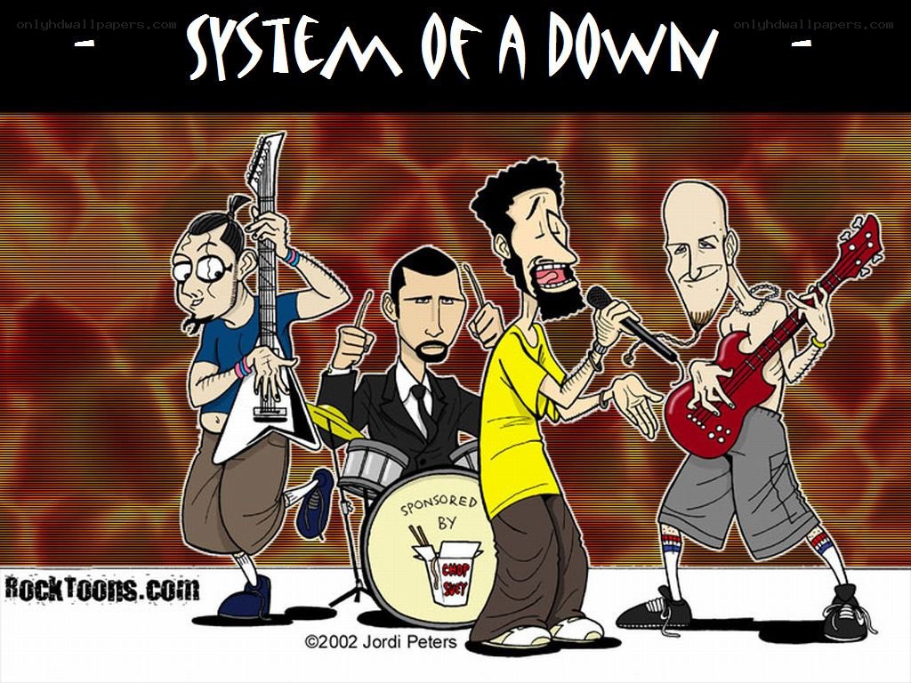 System of a Down cartoon