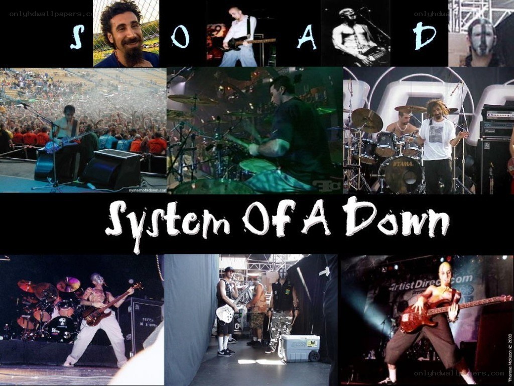 System of a Down collage