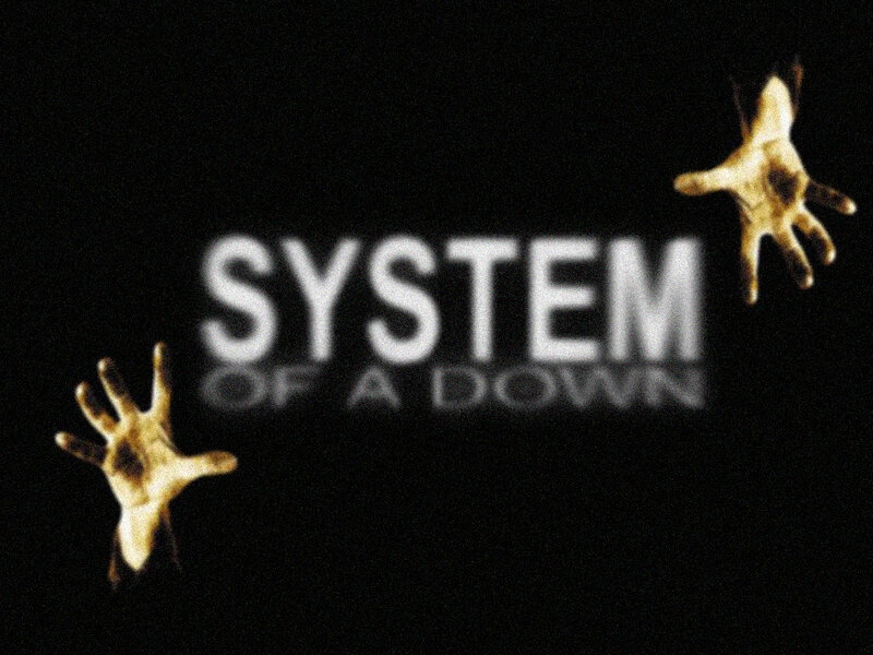 System of a Down logo with hands