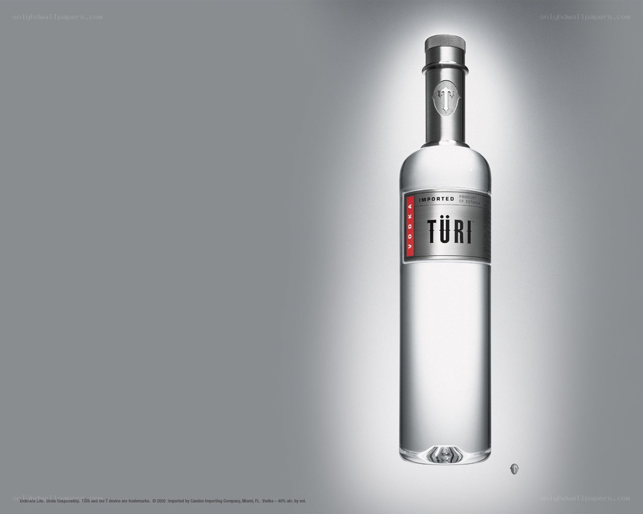 Tûri Vodka Bottle