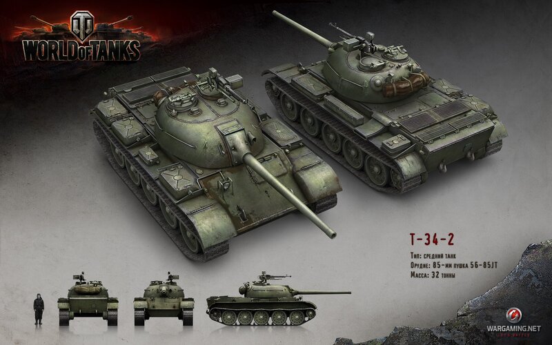 T-34-2 Tanks