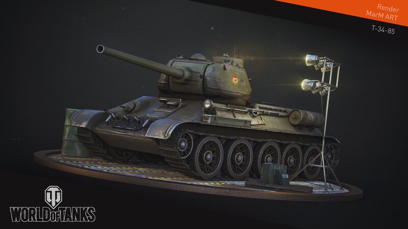 T-34-85 Tank
