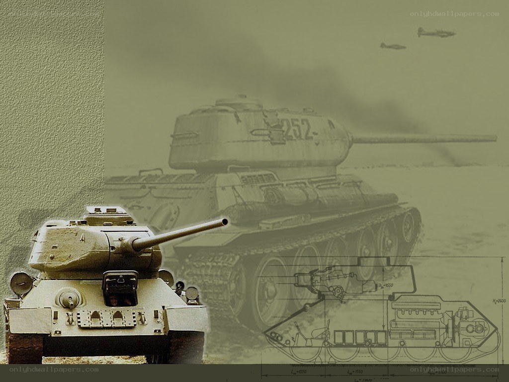 T-34 tank collage