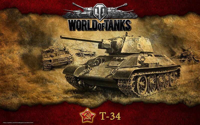 T-34 Tank in Battle