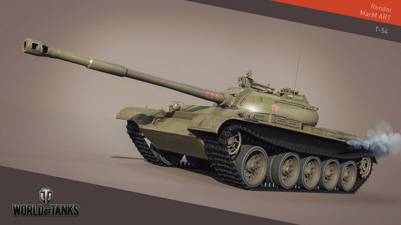T-54 Tank — Green