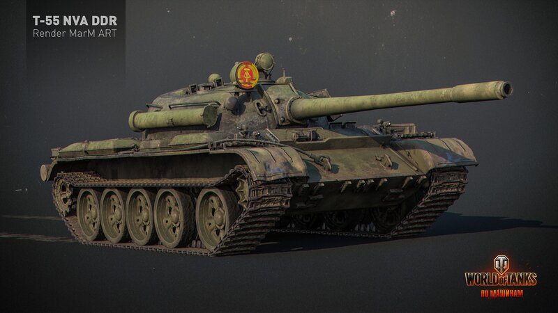 T-55 NVA DDR Tank
