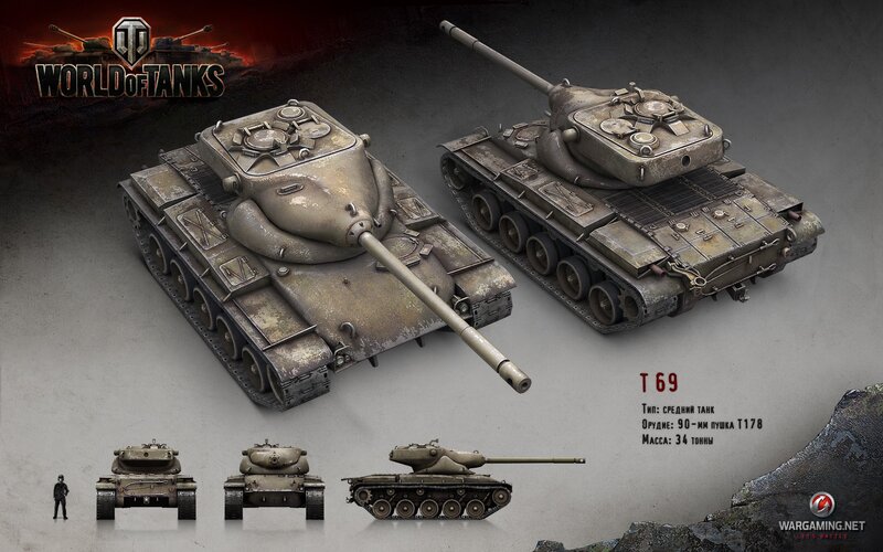 T-69 Tank Model