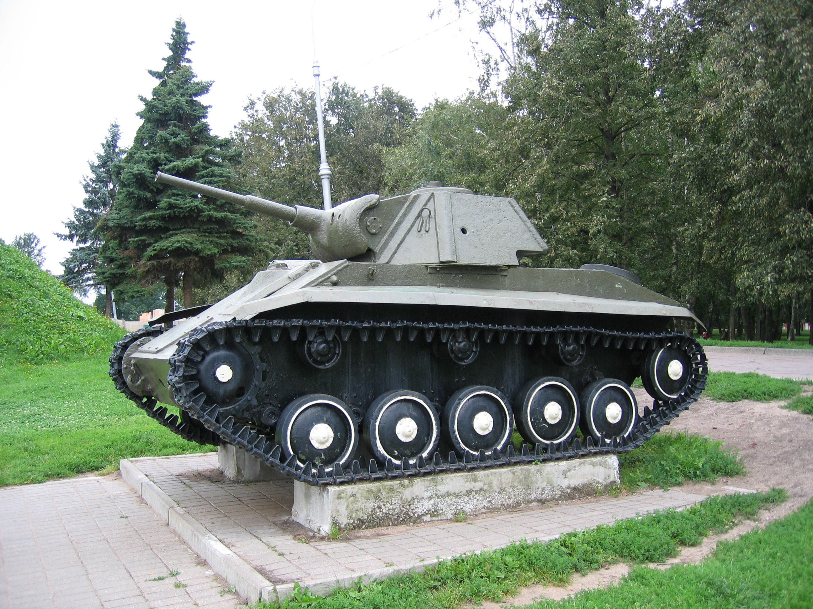 T-70 tank monument