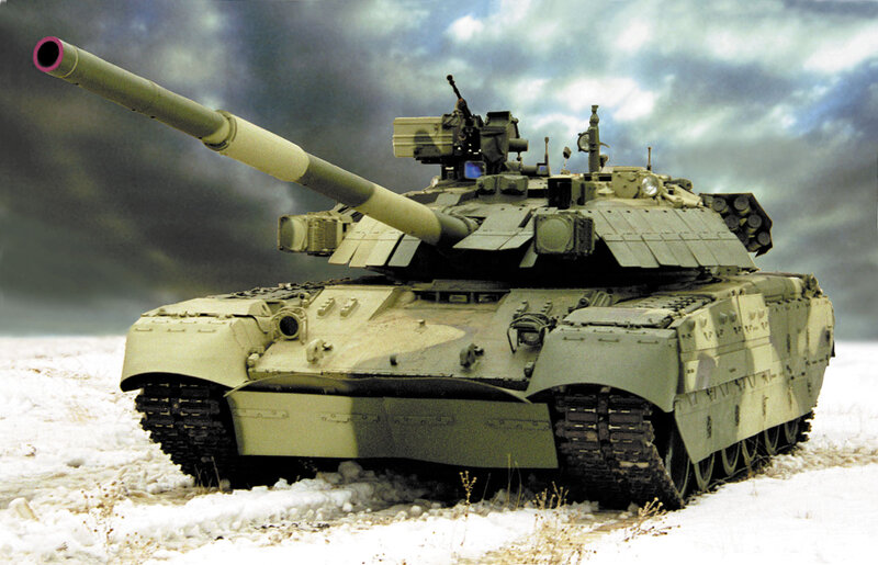 T-72 Tank in Snow
