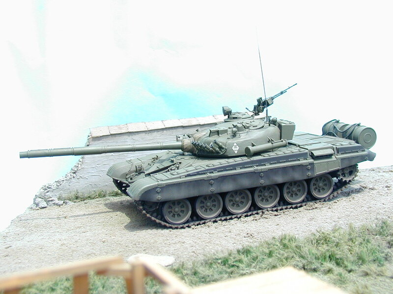 T-72 tank model