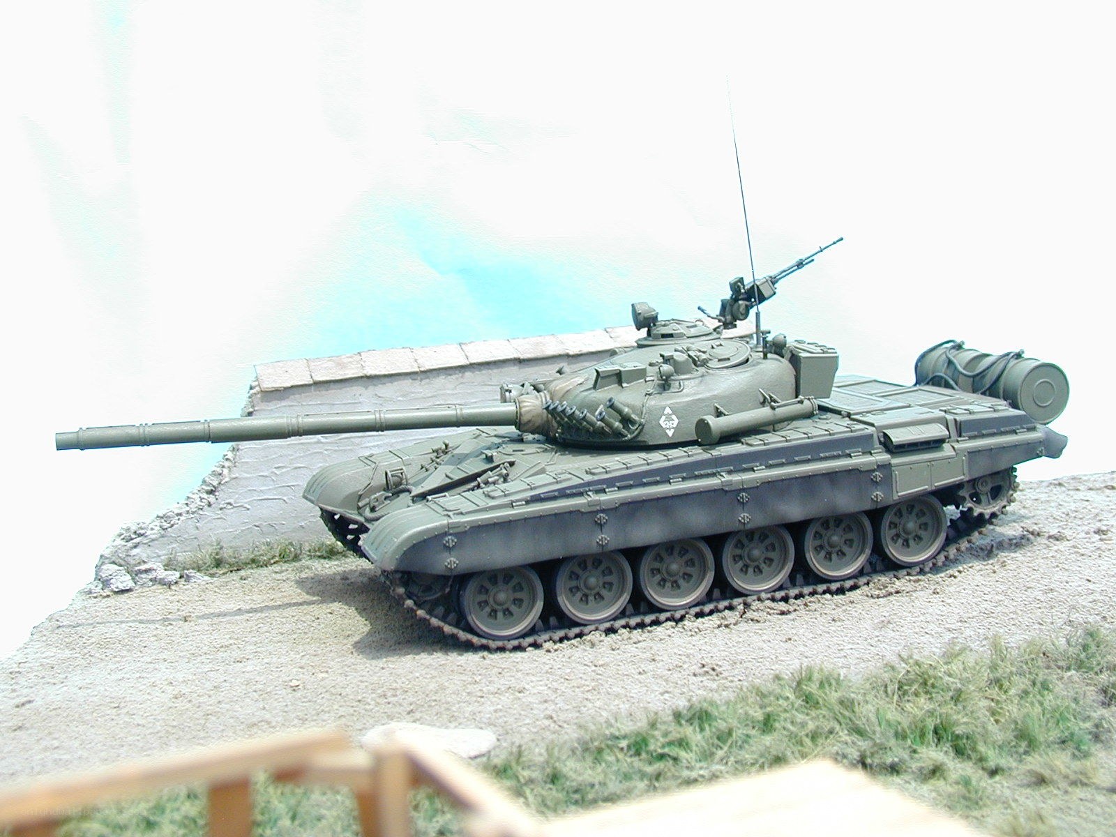 T-72 tank model