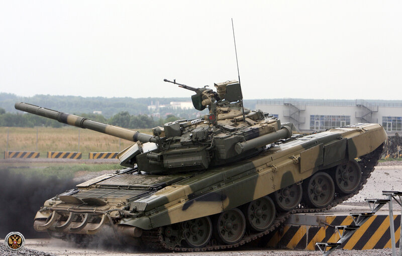 T-72 Tank on Display — Green