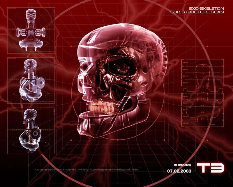 T-800 Exo-Skeleton Scan