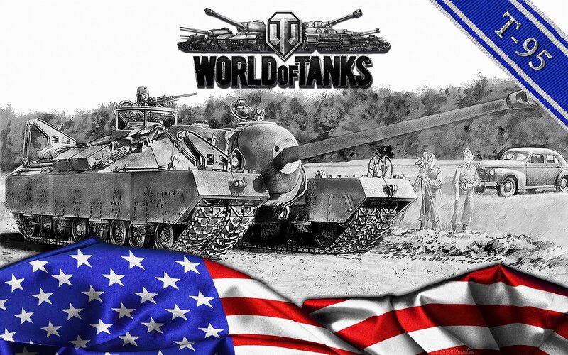 T-95 Tank Illustration