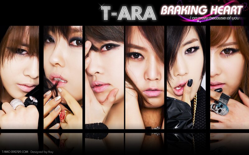 T-ara Braking Heart promotional image