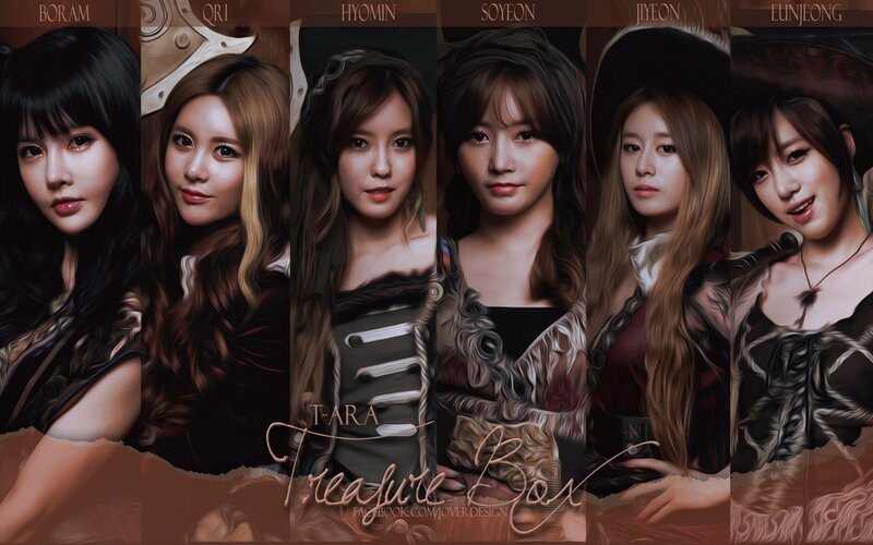 T-ara Treasure Box artwork