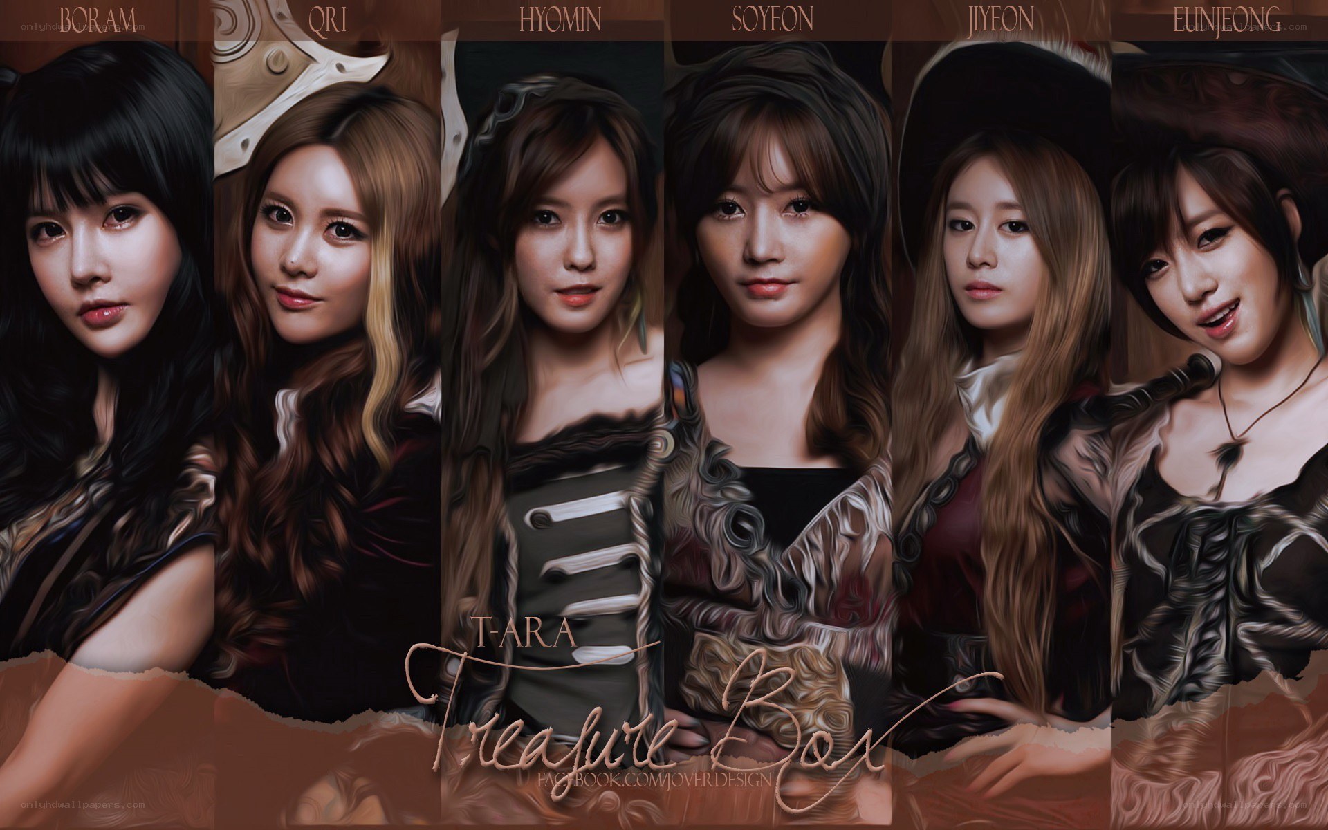 T-ara Treasure Box artwork