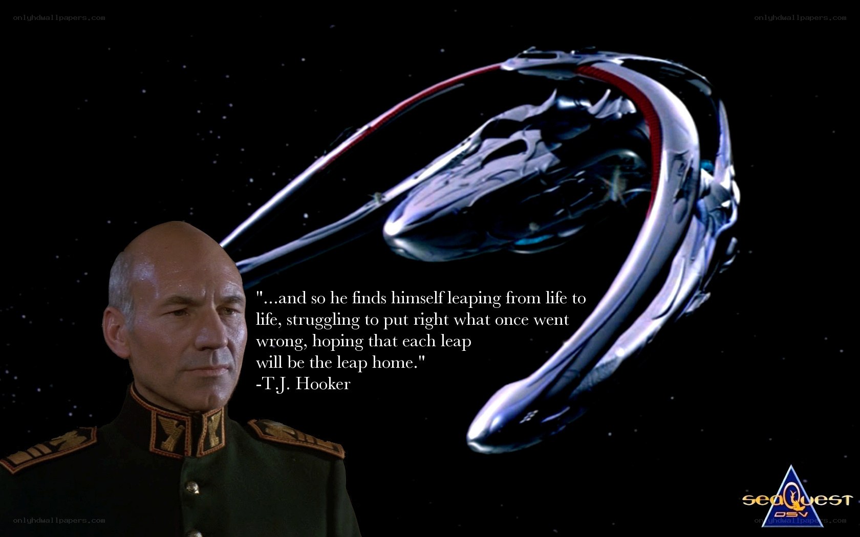 T.J. Hooker quote with starship