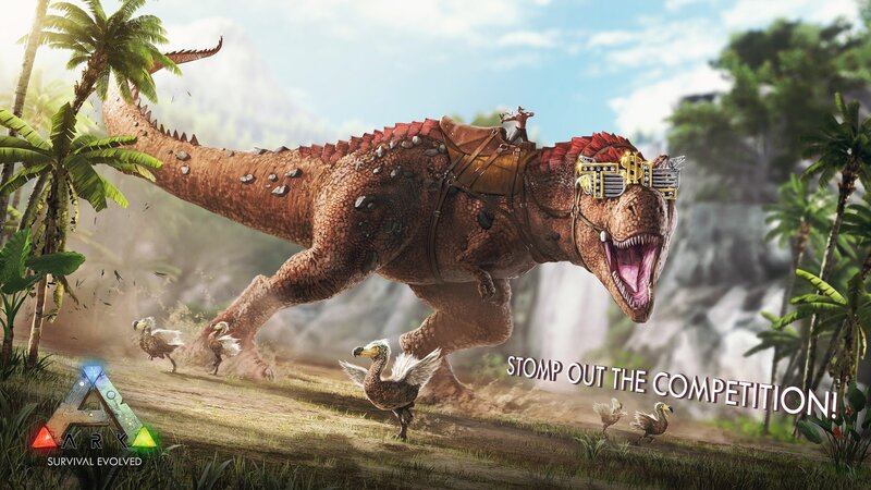 T-rex Dinosaur Running