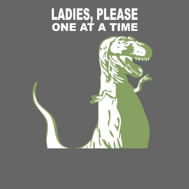 T-Rex queue sign