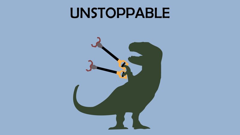 T-Rex with Robotic Arms