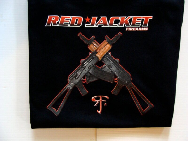 T-shirt with Firearms Design