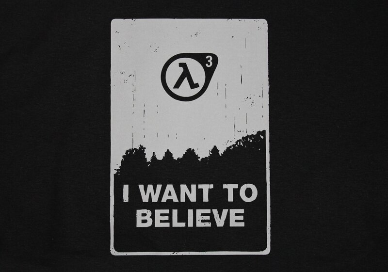 T-shirt with Graphic Print — Black