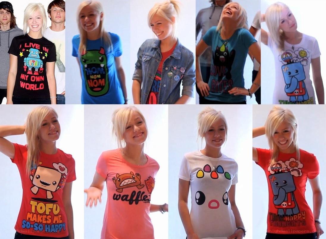 T-shirts with cartoon designs