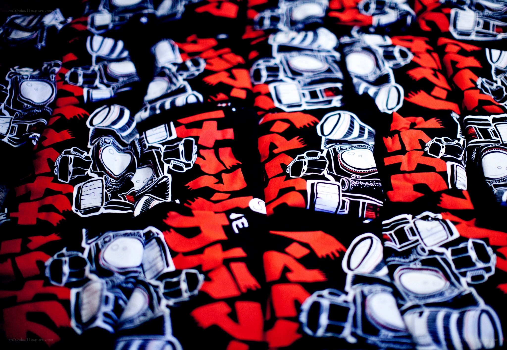 t-shirts with robot design