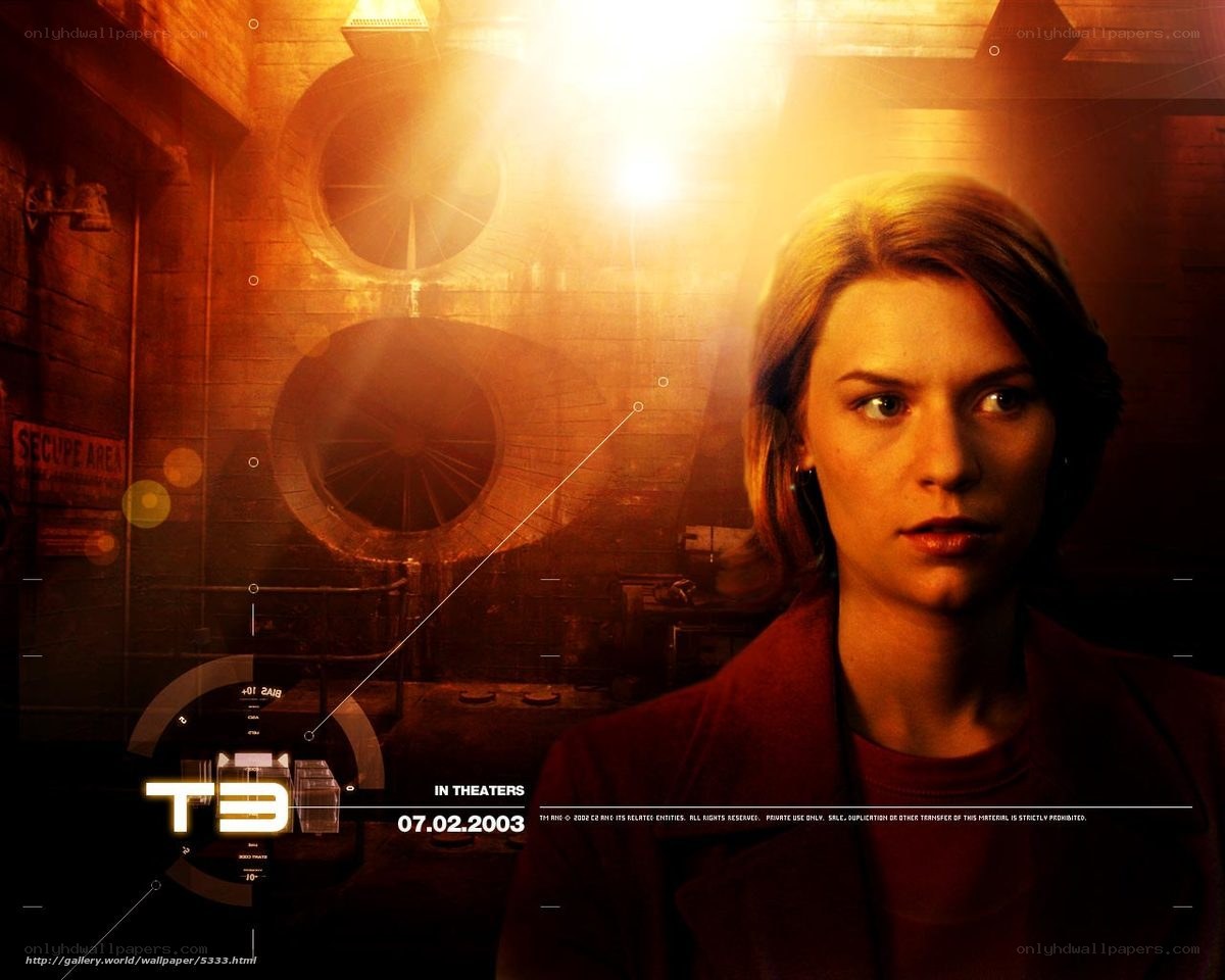 T3 movie poster featuring a woman