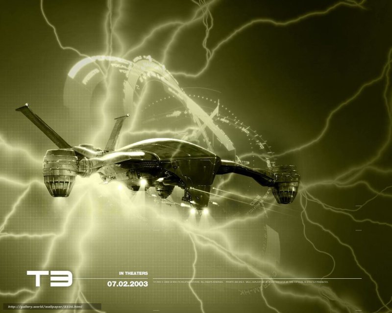 T3 movie promotional artwork