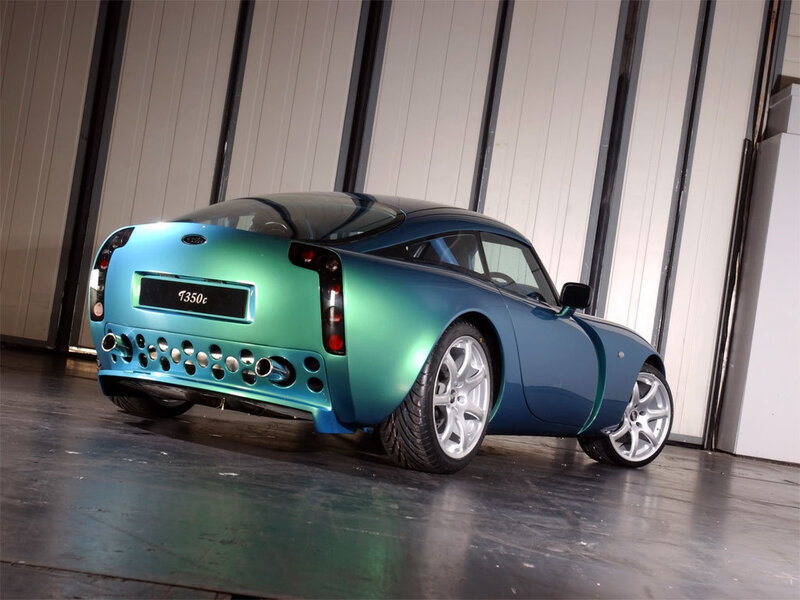T350c sports car rear view
