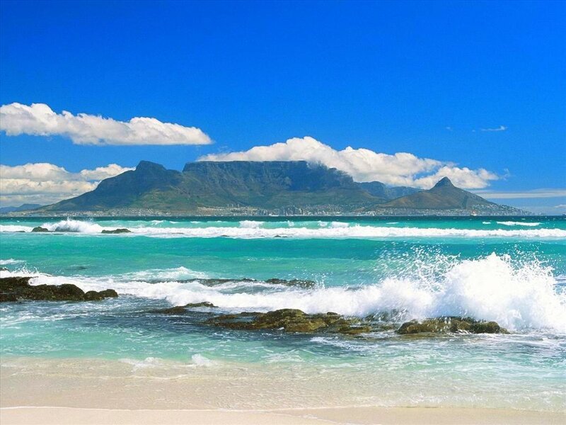 Table Mountain View — Blue, Serene, Afternoon